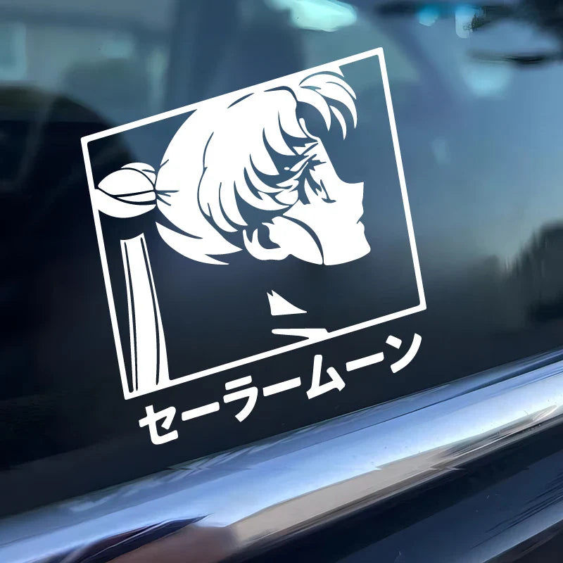 Moon Sailor anime decal,creative&fashion decal with high quality for car windows,good for female driver,For a Unique look! (ONLINE ORDER ONLY)