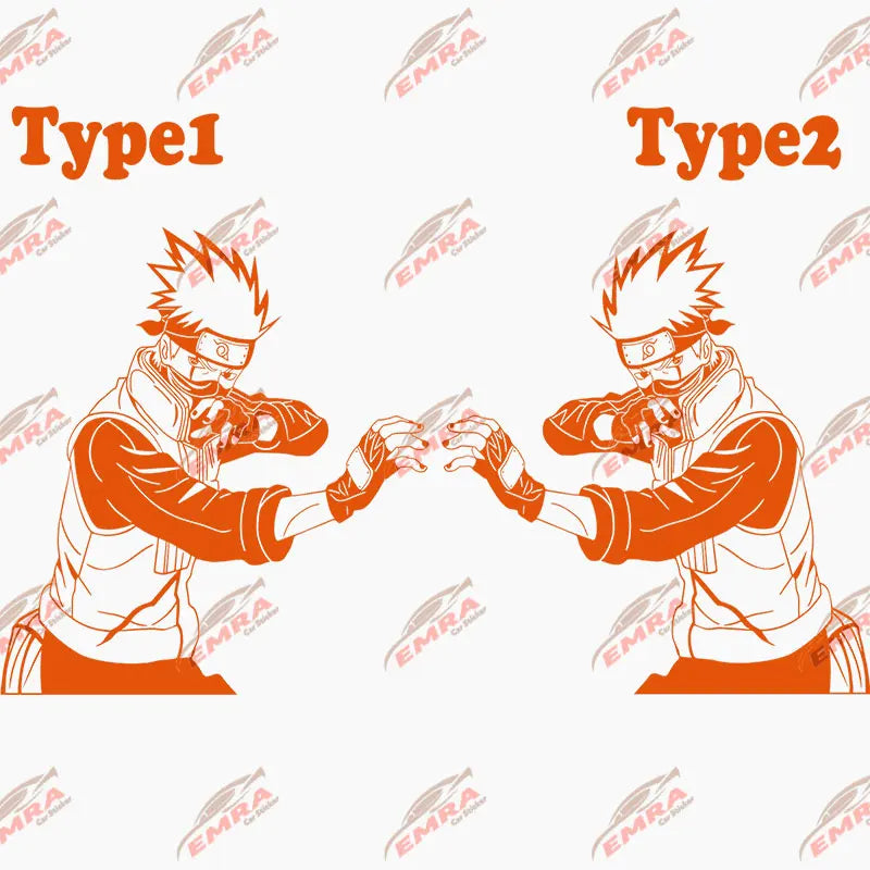 Anime Sticker For Car Sticker Decoration Window Body Hood Creative Personality Big Stickers Die Cutting PVC Vinyl Decals (ONLINE ORDER ONLY)