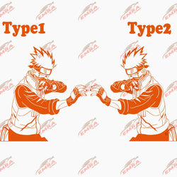 Anime Sticker For Car Sticker Decoration Window Body Hood Creative Personality Big Stickers Die Cutting PVC Vinyl Decals (ONLINE ORDER ONLY)