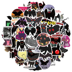 Mothman Cartoon Vinyl Stickers 10/30/50Pcs for Laptop, Car, Snowboard, Luggage, Fridge (ONLINE ORDER ONLY)