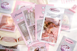 30Pcs Korean Ins Cute Girl Heart Scrapbooking Stickers Hand Account Idol Card Album DIY Phone Deco Material Stationery Sticker (ONLINE ORDER ONLY)