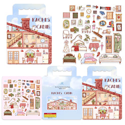 40PCS Early Childhood Education Sticker Book Puzzle Cognitive Development (Online Order Only)