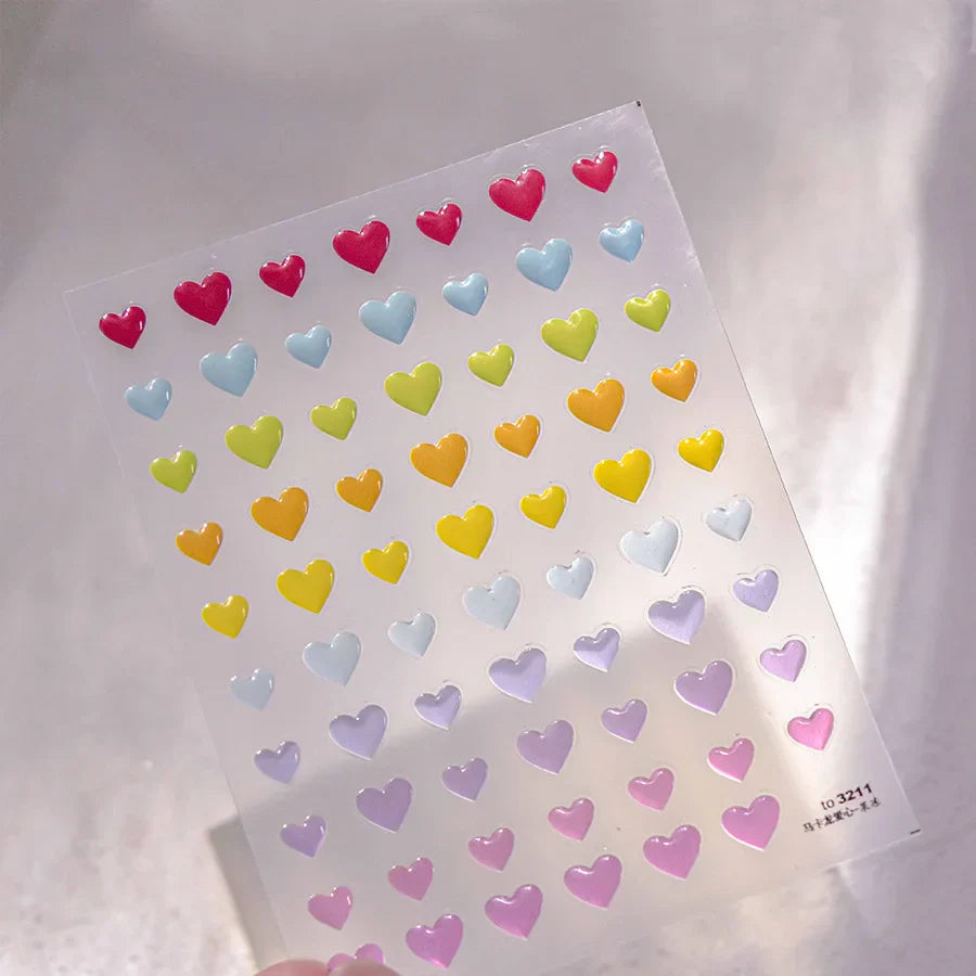 1pcs 5D Kawaii Jelly Strawberry Nail Art Stickers Fashion Cartoon Fruit Nail Transfer Slider Decals DIY Decorations Accessories (ONLINE ORDER ONLY)