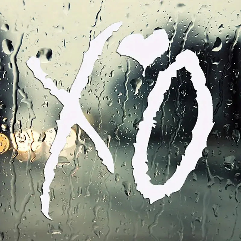XO Stickers about XO Weekend Cuddle And Kiss Style, Personality Funny Car Stickers, Trunk Cover Car Stickers,For Cars, Trucks, (ONLINE ORDER ONLY)