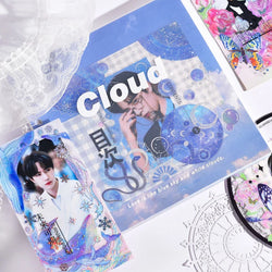 3Pcs Jellyfish Rose Butterfly Laser Sticker DIY Scrapbooking Happy Planning Photo Album Deco Stickers Art Kawaii Stationery (ONLINE ORDER ONLY)
