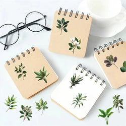 50PCS Kawaii Green Leaves PET Sticker Aesthetic Decoration Scrapbooking Stationery DIY Hand Accounting Supplies for Kids (ONLINE ORDER ONLY)