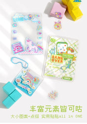 1pc Cute Pixel Candy Series Decorative Stickers Planner Journal Collage DIY idol card Material Sticker Kawaii Korean Stationery (ONLINE ORDER ONLY)