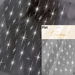 Dreamy Moon Star Cloud Butterfly Starrylight Rhinestone 5D Soft Embossed Relief Nail Art Sticker 3D Decal Decoration Manicure (ONLINE ORDER ONLY)