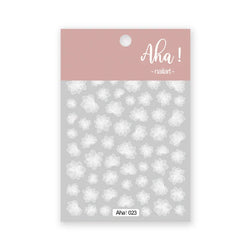 1pc Cute White Cloud Nail Stickers Ultra Thin Nail Art Stickers Self Adhesive Decals Star Moon/Flower/Clouds Kawaii Nail Decals (Online Order Only)