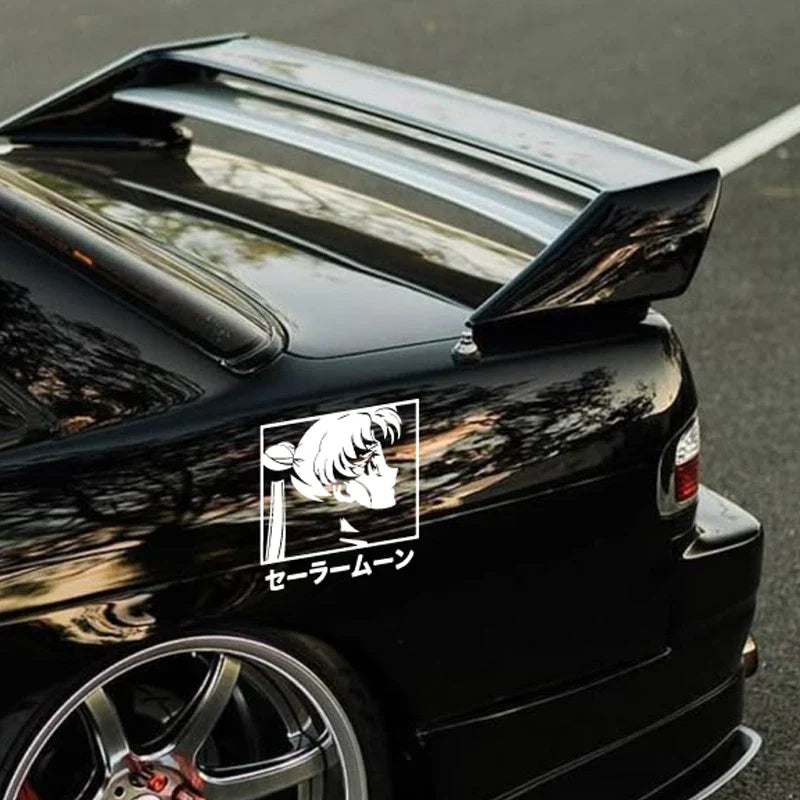 Moon Sailor anime decal,creative&fashion decal with high quality for car windows,good for female driver,For a Unique look! (ONLINE ORDER ONLY)