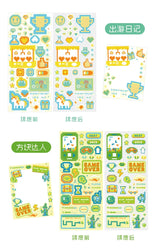 1pc Cute Pixel Candy Series Decorative Stickers Planner Journal Collage DIY idol card Material Sticker Kawaii Korean Stationery (ONLINE ORDER ONLY)