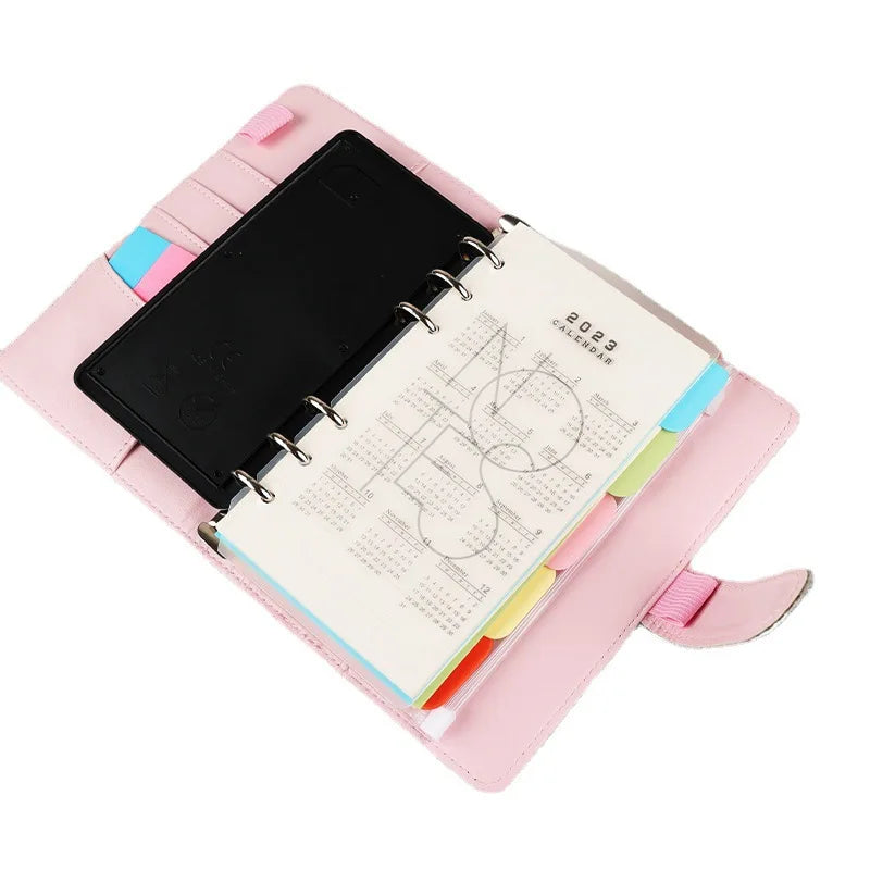 Loose-Leaf Notebook Handwritten Labels Indicate White And Blue Color Stickers Letter Stickers Sticky Notes Index Stickers (Online Order Only)
