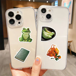 30Pcs Green Vegetables and Fruits Stickers Cute DIY Toy Gift Graffiti Decal Phone Luggage Laptop Scrapbook Waterproof Sticker (ONLINE ORDER ONLY)
