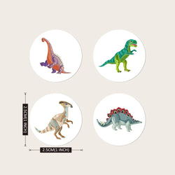 100-500pcs Cartoon Animal Reward Sticker Label Thank You Cute Game Sticker DIY Gift Sealing Label Decoration Supple (ONLINE ORDER ONLY)