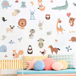 Boho Cute Elephant Wall Stickers Nursery Decor PVC Decals (ONLINE ORDER ONLY)