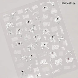 Charming Geometric Black Khaki Brown Grid Houndstooth Snowflake Flat Chic  Adhesive Nail Art Decoration Stickers Manicure Decals (Online Order Only)