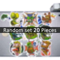 20/30/50Pieces Gothic Style Funny Green Mouse Fink Rat Stickers for Skateboard Motorcycle Car Bike Luggage Phone Laptop Sticker (Online Order Only)