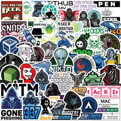 Programming Stickers 10/30/50pcs Waterproof Laptop Phone Notebook Decals (Online Order Only)