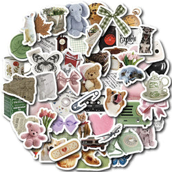 Cartoon Stickers Pack for Skateboard, Phone, Laptop, Luggage, Fridge - Cute DIY Decals (Online Order Only)