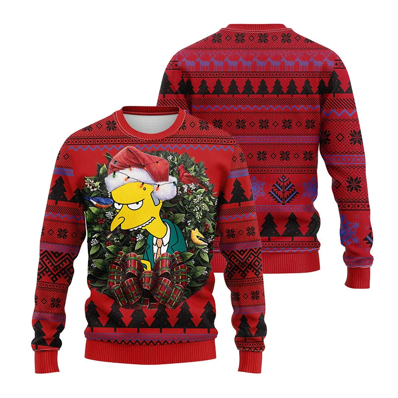 Simpsons Ugly Christmas Sweater - The Simpsons (ONLINE ORDER ONLY)