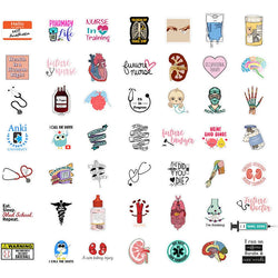 10/50/100Pcs/set Doctor Nurse TV Show Scrapbooking Stickers Decal for For Guitar Laptop Luggage Car Fridge Graffiti Sticker (ONLINE ORDER ONLY)