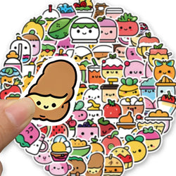 Candy Ice Cream Food Cartoon Sticker Packs (ONLINE ORDER ONLY)
