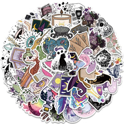 Gothic Witch Apothecary Stickers Waterproof 10/30/50pcs (ONLINE ORDER ONLY)