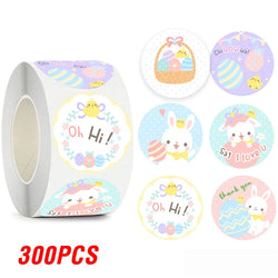 100-500pcs Cartoon Animal Label Thank You Stickers Sealing Label For Business Handmade Baking Cake Party Gift Decoration Sticker (ONLINE ORDER ONLY)