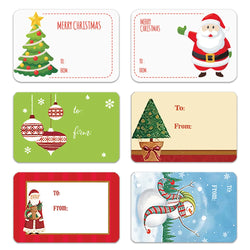 50-250Pcs Santa Claus Christmas Gift Decoration Sticker Packaging Stationery Sticker Happy Holidays Decoration Seal Label (ONLINE ORDER ONLY)