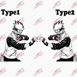Anime Sticker For Car Sticker Decoration Window Body Hood Creative Personality Big Stickers Die Cutting PVC Vinyl Decals (ONLINE ORDER ONLY)