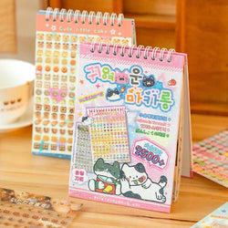 18 Sheets/piece Cute Mini Stickers Decorative Stickers Scrapbooking Laptop DIY Sticker Kids Toy Gift School Stationery (ONLINE ORDER ONLY)