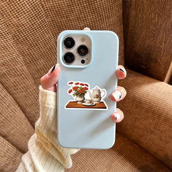 50 pcs Hot Coffee Bean Stickers Fashion Home Bedroom Decor Mural Decal Theme Door Wallpaper Sticker (ONLINE ORDER ONLY)