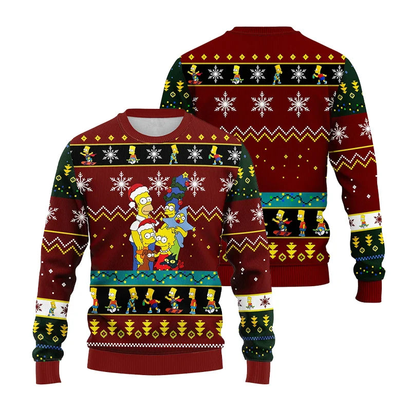 Simpsons Ugly Christmas Sweater - The Simpsons (ONLINE ORDER ONLY)