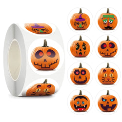 100-500Pcs Halloween Sticker Sealing Label Stickers Adhesive Sticker For Gifts Handmade Envelope DIY Stationery Stickers (ONLINE ORDER ONLY)
