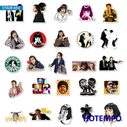50pcs Classic Movie Pulp Fiction Sticker Pack (ONLINE ORDER ONLY)