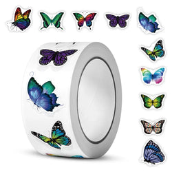 100-500pcs Butterfly Cartoon Graffiti Stickers DIY Phone Guitar Laptop Notebook Suitcase Waterproof Sticker Kids Toy (ONLINE ORDER ONLY)