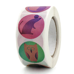 100-500pcs Reward Stickers Cute Cartoon Animal Cake Bread Labels for Children Bakery Gift Toy Scrapbooks Game Teacher Encourage (ONLINE ORDER ONLY)