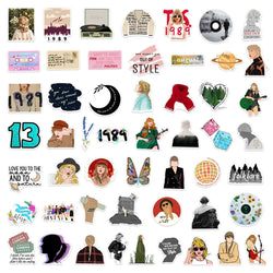 Aesthetic Folk Music Taylor Sticker Packs (ONLINE ORDER ONLY)