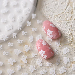 Romantic Cherry Blossom Sakura Flower Petal Leaf Self Adhesive Nail Art Stickers Rhinestone Shiny Flat Petalage Manicure Decals (ONLINE ORDER ONLY)