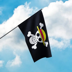 One Piece Flag: Straw Hat Pirates Jolly Roger Banner (ONLINE ORDER ONLY)