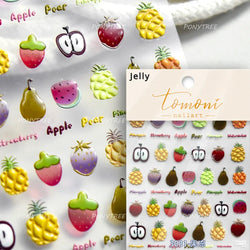 Summer Beach Bikini Watermelon Cat Popsicle Swim Ring Ice Cream Shell Coconut Tree Nail Art Decoration Stickers Manicure Decals (Online Order Only)