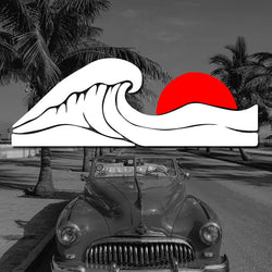 WAVES Stickers,fashion and cute stickers,For Cars, Trucks, Walls, Laptops, Windows, Motorcycles, Bumpers Or Crafts (ONLINE ORDER ONLY)