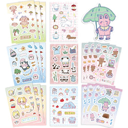 8/16/32pcs Animals Elephant Penguin Sticker Children DIY Puzzle Funny Assemble Stickers Kids Educational Toys Boys Girls Gifts﻿ (ONLINE ORDER ONLY)