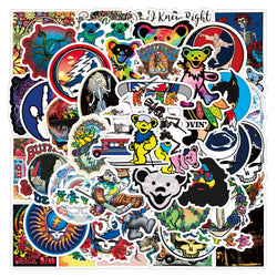10/30/50pcs Grateful Dead Stickers Packs (ONLINE ORDER ONLY)