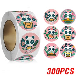 100-500pcs Panda Stickers Funny Animal Cartoon Decals Notebook Stationery Kids Sticker DIY Toys Gift Decoration Sealing Label (ONLINE ORDER ONLY)