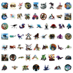 10/30/60PCS Ark Survival Evolved Cartoon Stickers Funny Game Sticker Scrapbook Luggage Laptop Guitar Bike Skateboard Decals Toy (ONLINE ORDER ONLY)