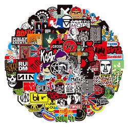 Rock and Bands Amazing Sticker Packs (ONLINE ORDER ONLY)