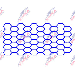 Honeycomb JDM Car Sticker External Accessories Sports Competition Style Decorative Die Cutting PVC Vinyl Decals Fits For Any Car (ONLINE ORDER ONLY)