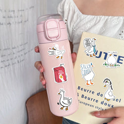 50PCS Cartoon Cute Silly Goose Sticker Decals Toys For Phone Laptop Luggage Skateboard Guitar DIY Graffiti Aesthetic Stickers (ONLINE ORDER ONLY)