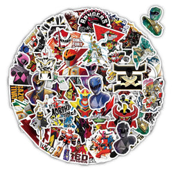 60pcs Power Rangers Sticker Pack (Online Order Only)